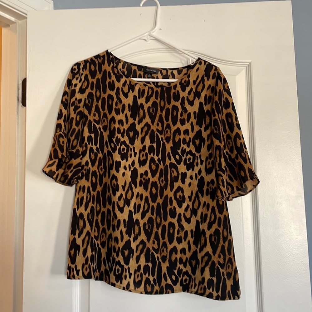 The Limited Cheetah print blouse